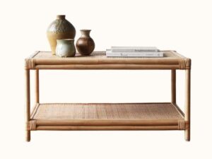 Biscayne Rectangle Coffee Table - Natural