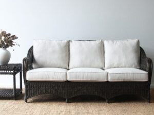 Bohol Wicker 3 Seater - Tobacco