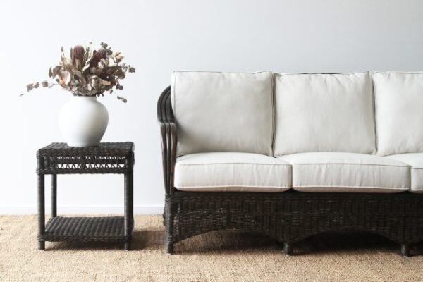 Bohol Wicker 3 Seater - Tobacco