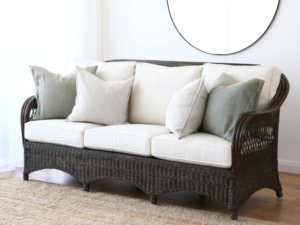 Bohol Wicker 3 Seater - Tobacco