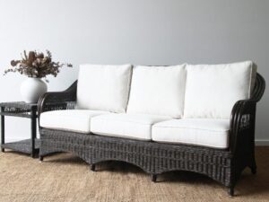 Bohol Wicker 3 Seater - Tobacco