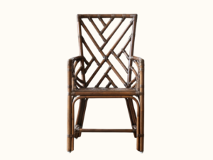 Evershan Rattan Chair Brown Wash. Raffles Colonial, Tropical Style