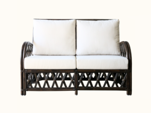 Fort Mill Rattan 2 Seater - Tobacco