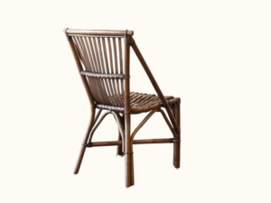 Maine Split Cane Side Chair Brown Wash