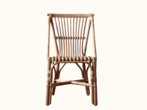 Maine Split Cane Dining Chair - Natural Beach House Coastal style