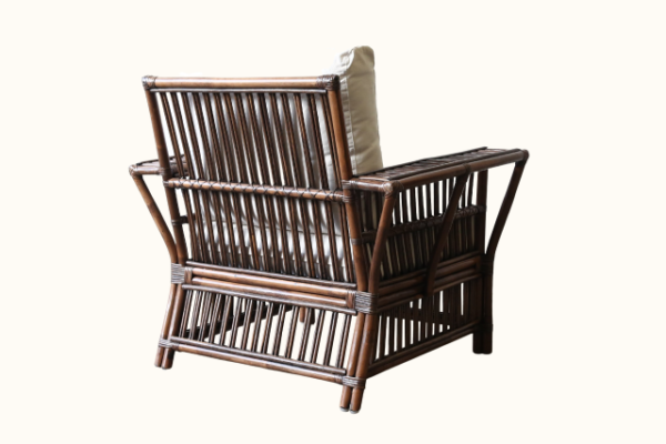 Rattan Armchair Coastal, Federation Colonial plantation raffles American Palm Beach Cane Bamboo