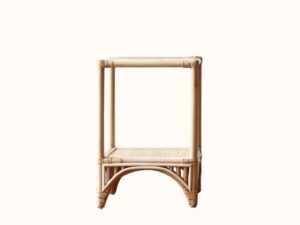 Queenslander Split Cane Side Table Natural. Coastal, Federation, Hamptons Style