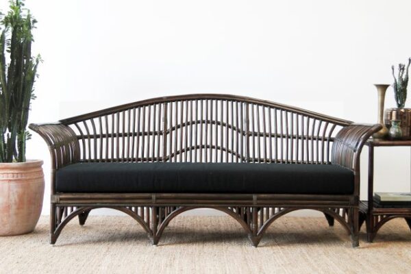 Queenslander Split Cane Daybed - Tobacco