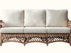 Remy Wicker 3 Seater Smoked Oak