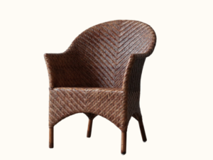 Sienna Rattan Chair Brown Wash. Raffles Colonial, Tropical Style