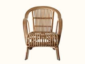 Truro Split Cane Armchair - Natural front