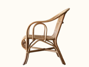 Truro Split Cane Armchair - Natural side