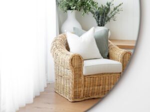 Vogue Wicker Armchair Natural