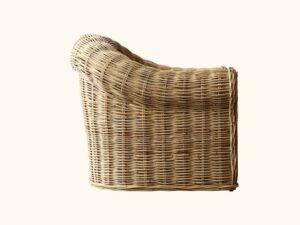 Vogue Wicker Armchair Natural